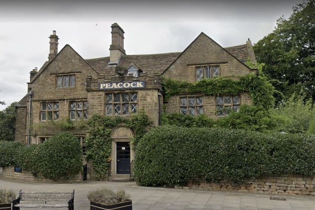 The Peacock in Rowsley, near Matlock, has a 4.6 star rating after receiving 176 reviews on the site.