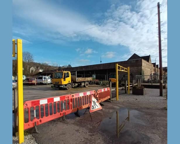 Spa Villas 16-space car park in Matlock will be closed for around three weeks from Monday to Friday to enable work on both sides of the vehicular exit road from the bus station.