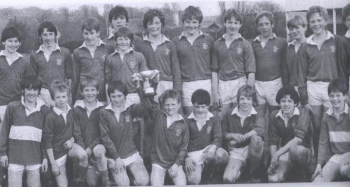 A 44-0 score gave Highfields School's U-13 rugby team a memorable victory over Tupton Hall in the Derbyshire Cup final in 1985.