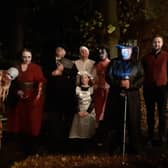 Cast and crew of The Chesterfield Great Historic Ghost Hunt which will tour the town on October 23, 24 and 25, 2026.