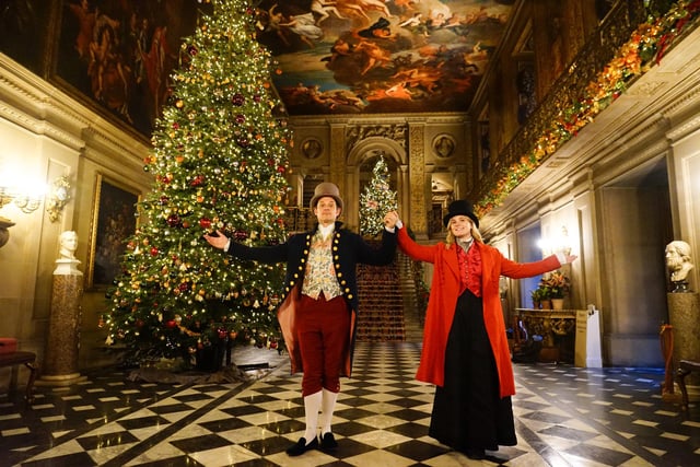 Visitors are invited to experience 24 rooms of wonder at Chatsworth this Christmas.