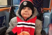 Harry Budd was diagnosed with bone cancer over Christmas.