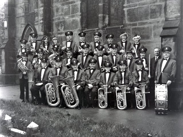 Riddings band, photo taken in May 1970.