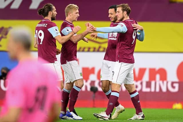 The market value of Burnley's squad - according to Transfermarkt. (Photo by MICHAEL REGAN/POOL/AFP via Getty Images)