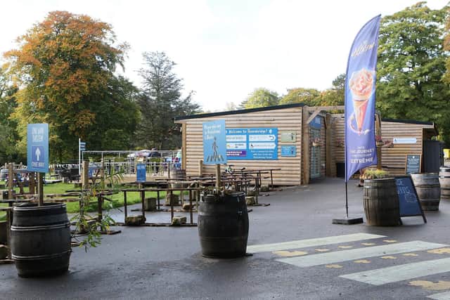 The cafe and other visitor facilities built at Thornbridge Hall.
A barrister representing the planning authority said the cafe with “big ice cream sign” and the carpark detracted from the site's cultural significance.