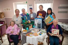B&amp;DWS - SGB-2944 - Brimington Care Home receiving a care package from Barratt and David Wilson Homes