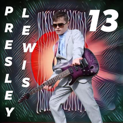 Presley's first album, 13, will be released on June 3.