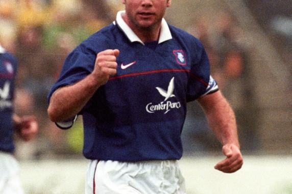 Domestic advertising rules occasionally forced Rangers into a change of sponsor - or none at all. Holiday village and leisure company CenterParcs took on sponsorship for a European trip to the Faroe Islands vs GI Gotu in 1997.