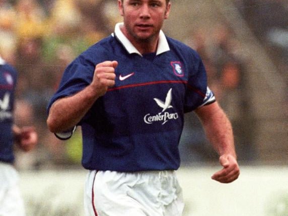 Domestic advertising rules occasionally forced Rangers into a change of sponsor - or none at all. Holiday village and leisure company CenterParcs took on sponsorship for a European trip to the Faroe Islands vs GI Gotu in 1997.