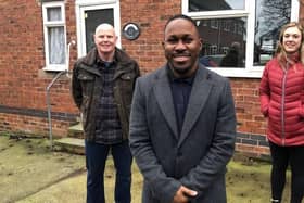 Join presenter Tayo Oguntonade as a four-bedroom Chesterfield terrace must be renovated into a contemporary family home in the span of six months by nursing student Eleanor and electrician Steve.