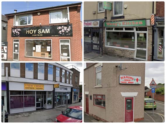 These are some of the most popular Chinese takeaways in Chesterfield and Derbyshire.