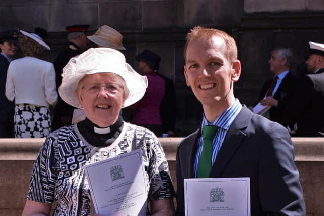 James has attended royal events with friend June Palmer, who is a retired former vicar of Holy Trinity Parish Church in Shirebrook, where he is a licensed lay reader.