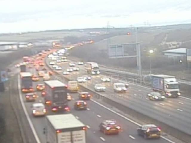 Derbyshire drivers are being warned of delays as one lane is currently closed on the M1 Northbound.