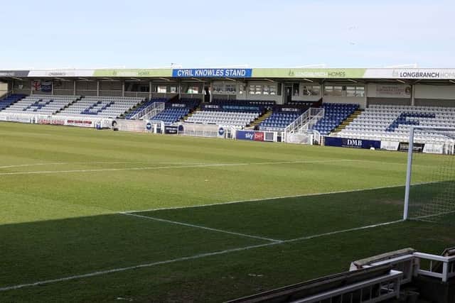 Chesterfield take on Hartlepool United at Victoria Park on Saturday. (Photo by Pete Norton/Getty Images)