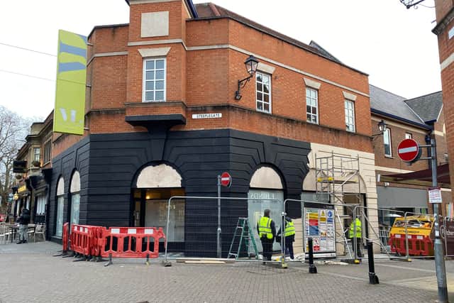 The former Burger King in Chesterfield town centre is being turned into an adult gaming centre.