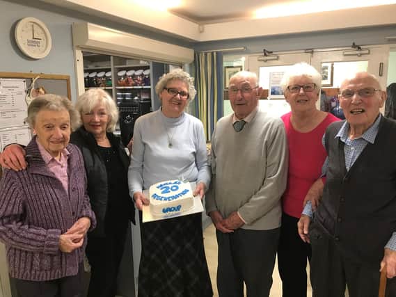 The Chesterfield Macular Society Support Group has celebrated its 20th birthday.