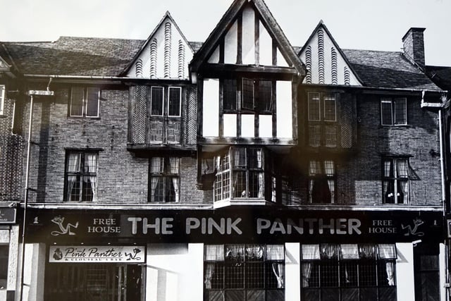 The Pink Panther pub Holywell Street, Chesterfield.