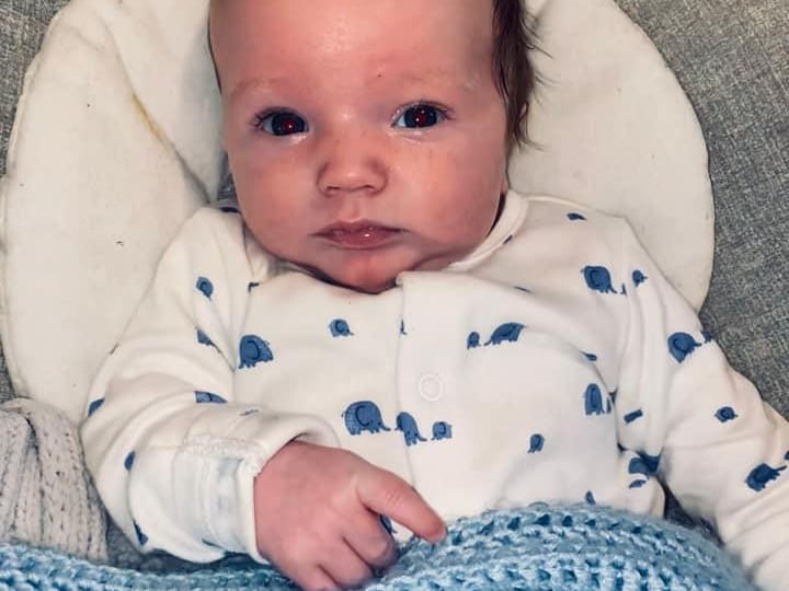 Chloe Law, said: "Teddy George , 17th December 2020🤩 My beautiful boy came naturally after I’d had a previous c section. I had my little girl only 15 months ago, but we’ve all settled well & we love our little boy so much! This pregnancy was preeclampsia free, and a full term baby born naturally. Although covid-19 around, it definitely didn’t ruin my labour. As it was absolutely amazing🤩 it’s such a shame we can’t go out and meet new mums, but if anyone’s feeling lonely fed up, please feel free to message me."