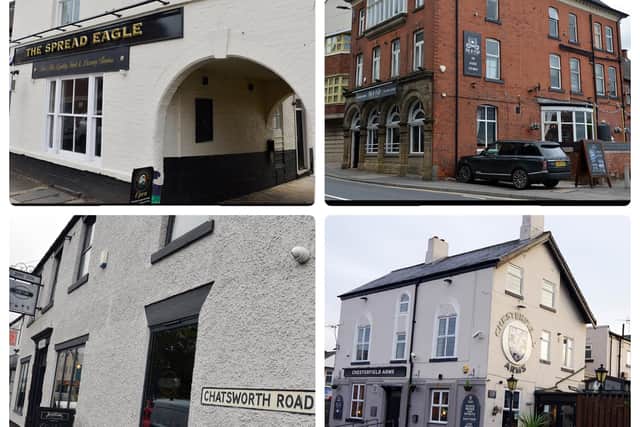 A wide range of Chesterfield pubs are taking part in the event.