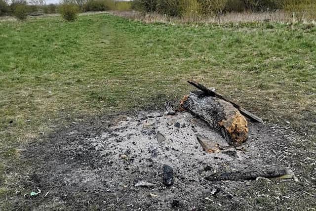 Volunteers say the vandalism and fires at Norbriggs Flash Nature Reserve in Staveley are getting out of hand
