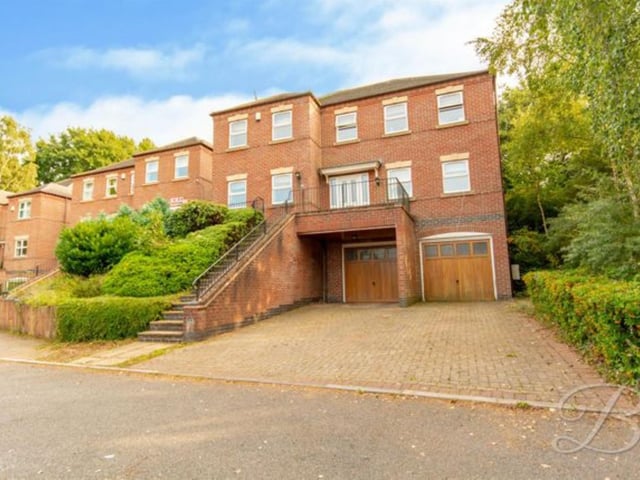 This five bedroom house has a "wonderfully presented tiered garden" and benefits from "excellent surrounding views". Marketed by Buckley Brown, 01623 355797.