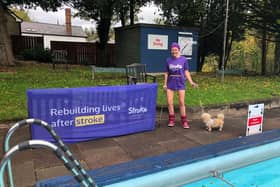 Amanda Dejongh has a stroke five years ago. She has since raised lots of money for the Stroke Association and is currently contesting a parking fien with Iceland in Buxton. Photo submitted
