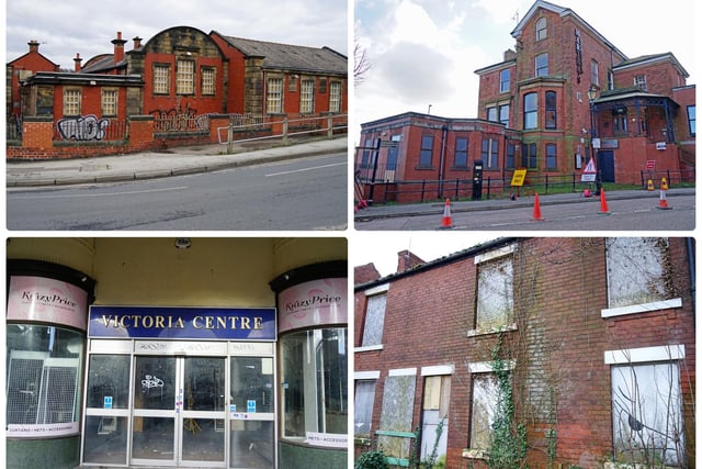 These are some of Chesterfield’s grottiest buildings.