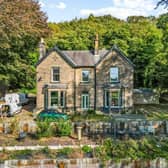 The property sits on a half-acre plot on the edge of the Peak District.