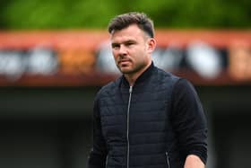 Scunthorpe United head coach Andy Butler. Photo: Ben Roberts Photo/Getty Images