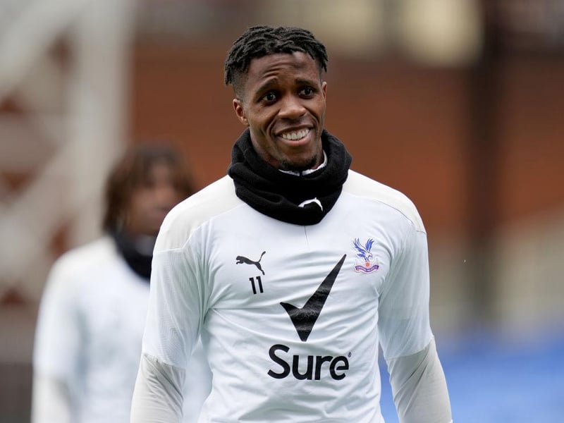 Crystal Palace are believed to have slapped a £40m price tag on star man Wilfried Zaha, as Spurs and Everton prepare to do battle for the Ivory Coast international. He's got two years left on his current Eagles deal. (Daily Mail)
(Photo by John Walton - Pool/Getty Images)