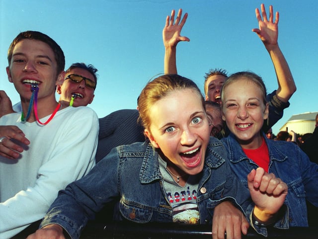 Sheffield fans at the Don Valley Bowl went wild as the show switches to a live broadcast with the Radio One Road Showin 2001