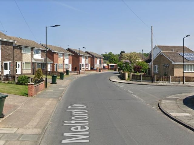 Average speeds of 22 mbps were recorded near Melford Drive.