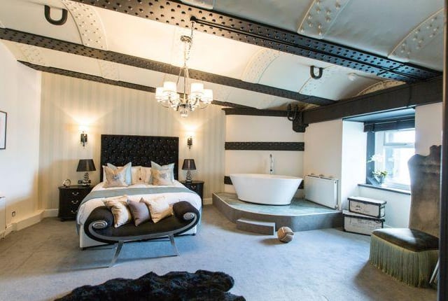 No Mans Fort is on the market for an eye-watering for £4.25 million. It has 23 bedrooms, seven-bedroom staff quarters and scope to convert communal space to additional bedrooms, a restaurant, five themed bars, a pub and a lighthouse. It is listed by Strutt and Parker - London New Homes.