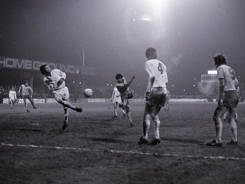 Johnny Miller in action against Wrexham.
