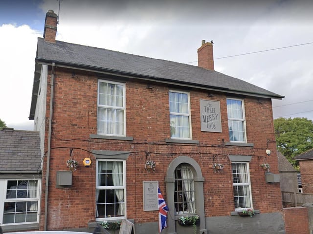 The Three Merry Lads has a 4.4/5 rating based on 221 Google reviews - winning praise for their “delicious food” and “friendly staff.”