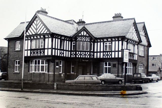 The Angel pub in 1981