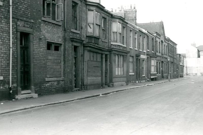 Princess Street looking towards George Street in 1961 before the bulldozers moved in. Photo: Hartlepool Museum Service.