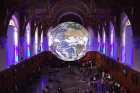 The Gaia artwork will be installed in the nave at Derby Cathedral.