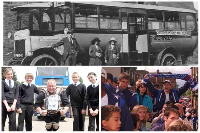 Spot anyone you know among our collection of bus photos from bygone years?