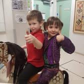 Lucas Jarvis-Holmes and Elyssia Cobb went through cancer treatment together and, owing to the treatment for their type of leukaemia lasting a year longer for boys, they were able to celebrate their remission and ring the ward bell together in November 2017