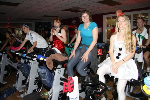 A Fitness First fundraiser in 2011