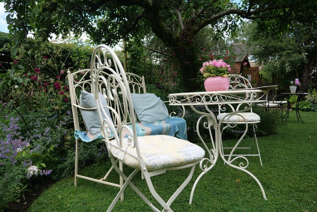 Sit and enjoy the gardens while drinking tea or coffee - all proceeds go to charity.