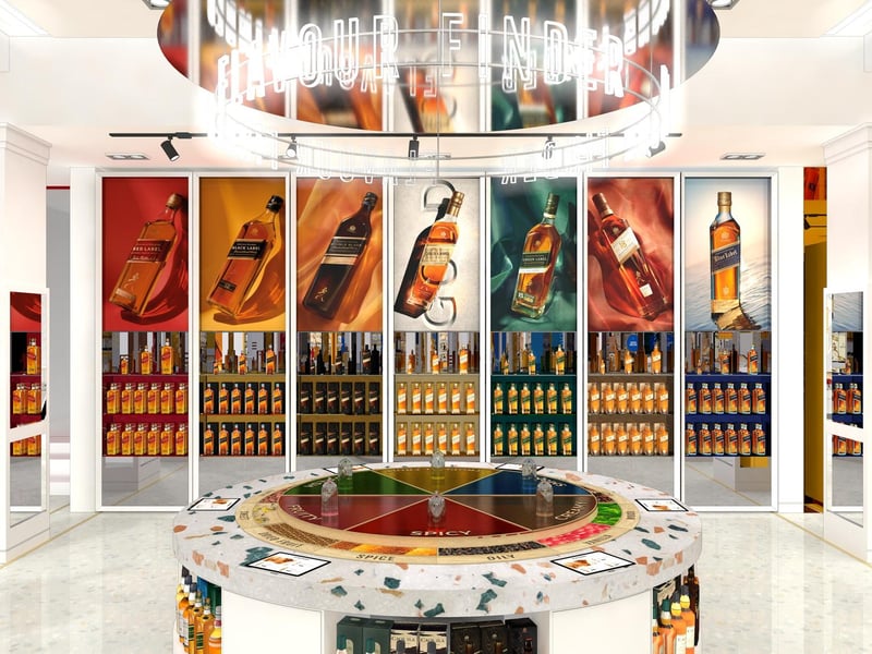 A sensory tasting experience will be available within the shop.