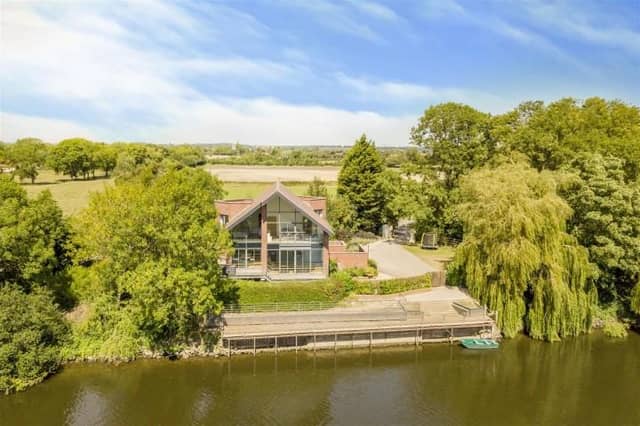 The “architecturally designed” house on Fiskerton Road, Rolleston, offers a wealth of modern features and, can now be yours – if you have £900,000.