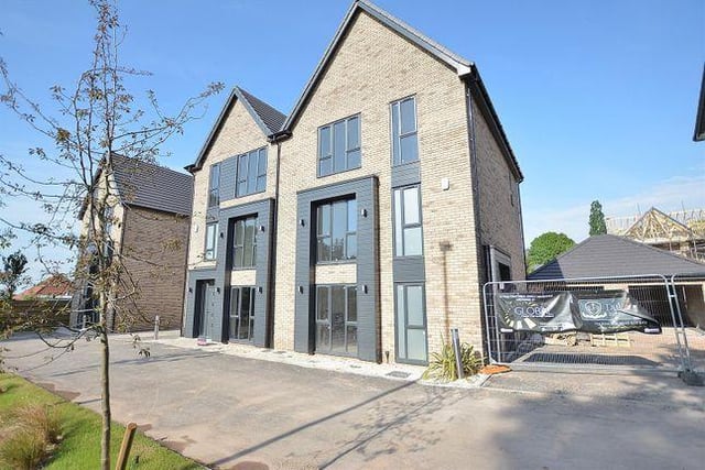 This four bedroom home has just been built and has "high end finishes throughout". Marketed by Richard Watkinson & Partners, 01623 355090.