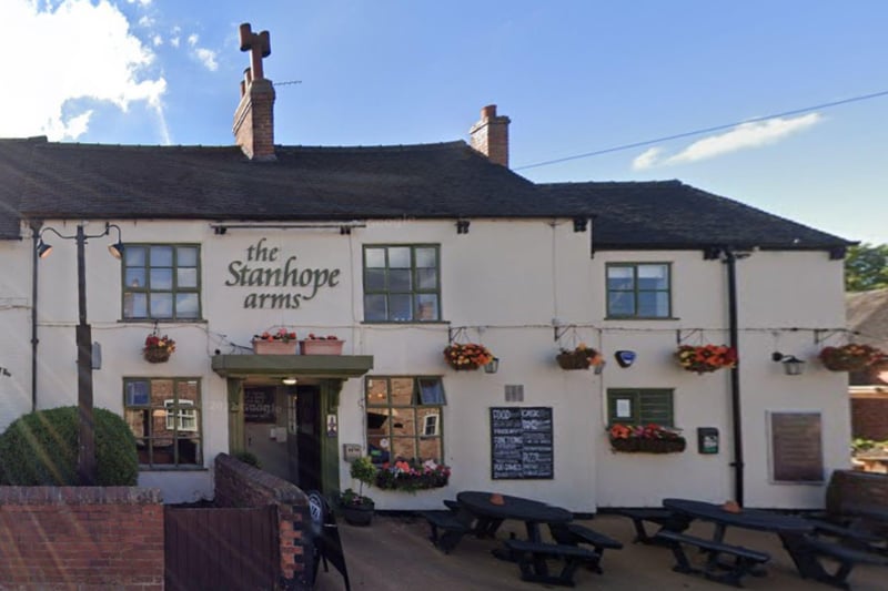 The Stanhope Arms at Stanhope Street, Stanton By Dale has been handed a new four-out-of-five food hygiene rating after an assessment on January 17.