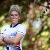 Chesterfield's Millie Bright  poses for a photo during the official announcement of Team GB's women's football squad. (Photo by Naomi Baker/Getty Images for British Olympic Association)
