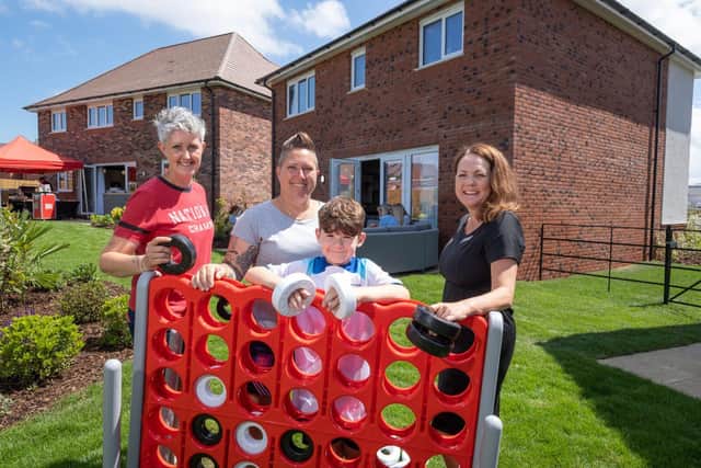 Redrow East Midlands is encouraging youngsters to 'please play here' Photo: Redrow