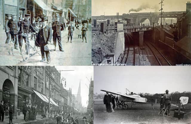 Pictures showing how Chesterfield looked in the early 1900s