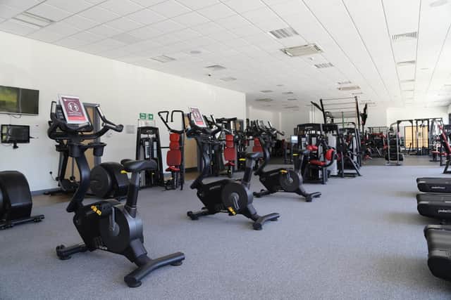 Gym equipment at Queen's Park Sports Centre will be back in use from April 12.